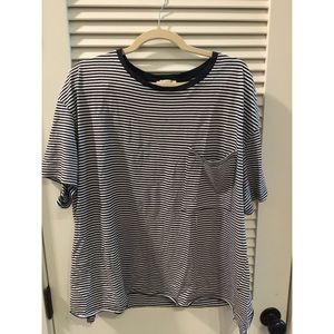 Zara oversized boxy tee